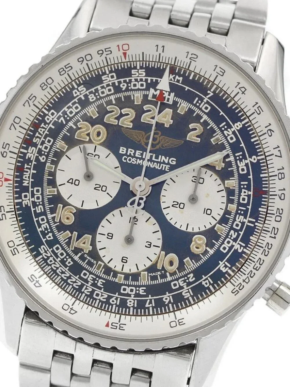 BREITLING Navitimer Cosmonaute A12322 Chronograph Hand Winding Men's_967500